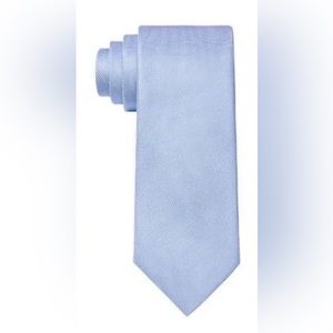 Calvin Klein Men's Slim Micro-Diamond Tie Light Blue